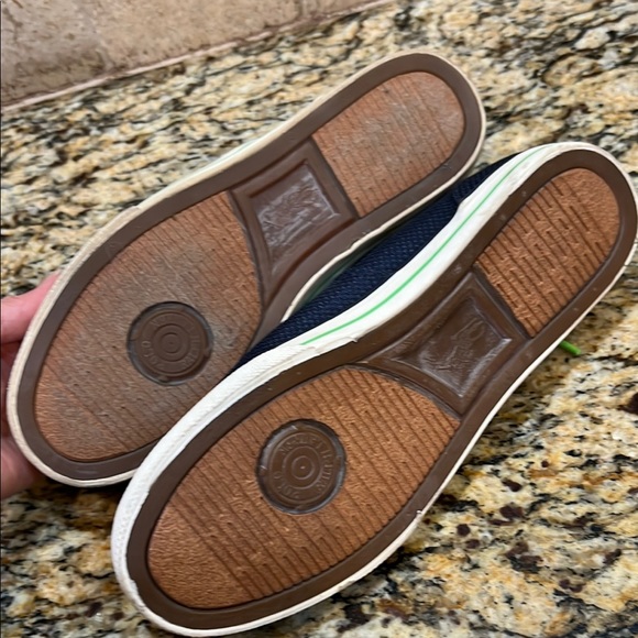 Polo by Ralph Lauren Blue and Green Sneakers with Bold Design - Picture 6 of 6